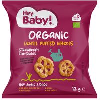 Hey Baby! Strawberry & Beetroot Lentil Puffs